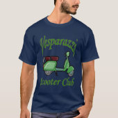 Scooter Club Mannen T-shirt (Voorkant)