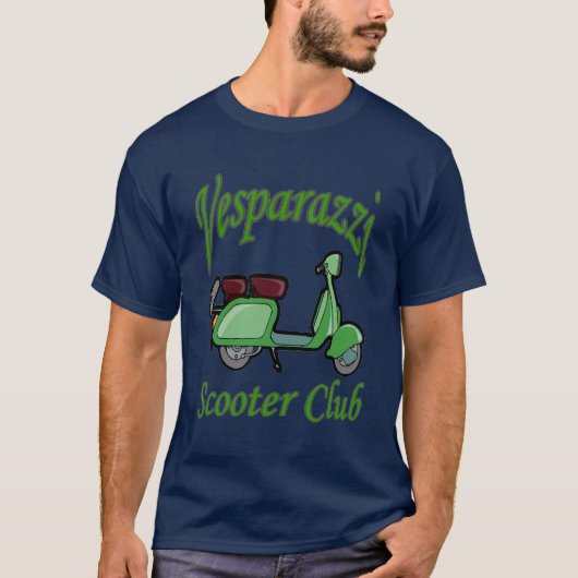 Scooter Club Mannen T-shirt (Voorkant)