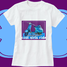 scooter cool meisjes rijden