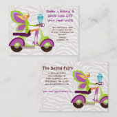 Scooter Cute Fairy (Verwijzingskaart) Aanbevelingskaartje (Voorkant / Achterkant)