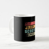 Scooter Driver E-Scooter Escooter Stunt  Koffiemok (Voorkant links)