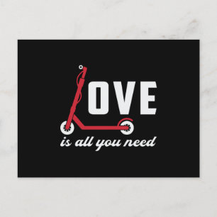 Scooter Driver Love is alles wat je nodig hebt stu Briefkaart