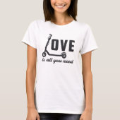 Scooter Driver Love is alles wat je nodig hebt stu T-shirt (Voorkant)