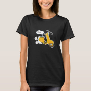 Scooter Electric Stunt Moped Rider Motorcycle Bik T-shirt