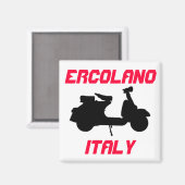 Scooter, Ercolano, Italië Magneet (Voorkant / Achterkant)
