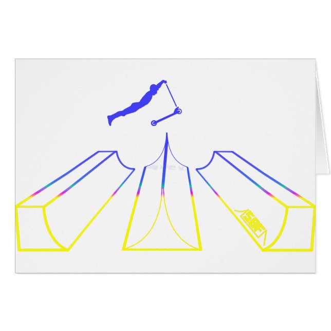 Scooter freestyle (Voorkant Horizontaal)