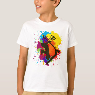 Scooter freestyle colorfull t-shirt