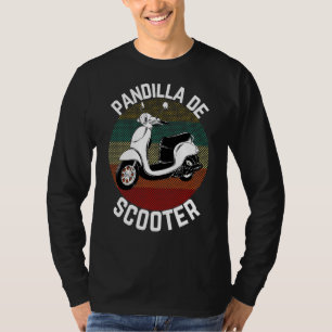 Scooter Gang Retro  Moped Motorcycle Gear 2 T-shirt