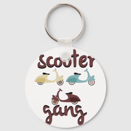 Scooter Gang Sleutelhanger (Voorkant)