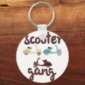 Scooter Gang Sleutelhanger (Voorkant)