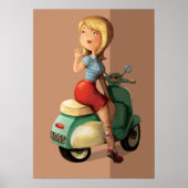Scooter Girl Poster (Voorkant)