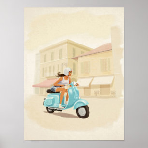 Scooter Girl Poster