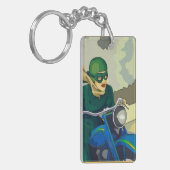 Scooter Girl Sleutelhanger (Voorkant Links)