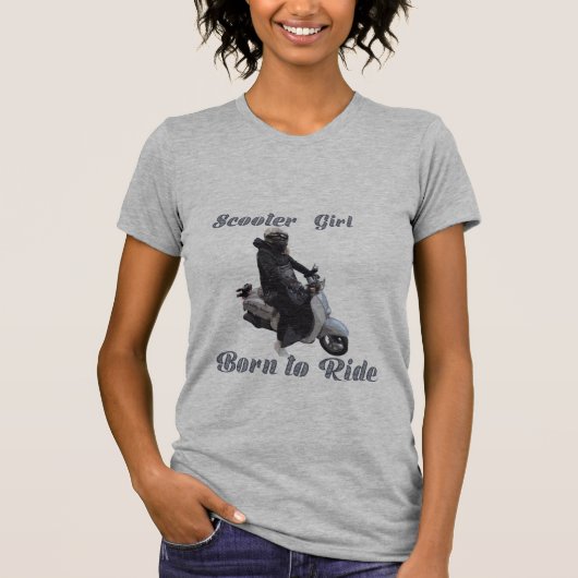 Scooter girl T-Shirt (Voorkant)