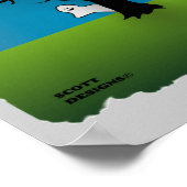 Scooter Halloween Poster (Hoek)