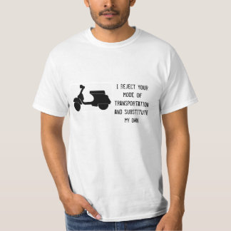 Scooter - Ik wijs uw transport af - om het even we T-shirt