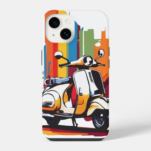 Scooter iPhone Hoesje (Achterkant)