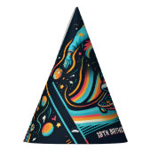 Scooter Jump Zone Skateboarden 13e verjaardag Feesthoedjes (Links)