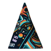 Scooter Jump Zone Skateboarden 13e verjaardag Feesthoedjes (Rechts)