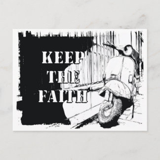 Scooter Keep the Faith Briefkaart