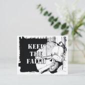 Scooter Keep the Faith Briefkaart (Staand voorkant)