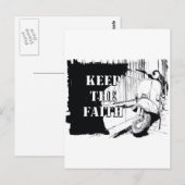 Scooter Keep the Faith Briefkaart (Voorkant / Achterkant)