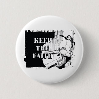 Scooter Keep the Faith Ronde Button 5,7 Cm