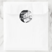 Scooter Keep the Faith Ronde Sticker (Tas)