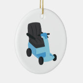 Scooter Keramisch Ornament (Rechts)