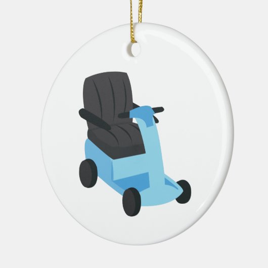 Scooter Keramisch Ornament (Links)