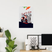 Scooter laat los poster (Thuiskantoor)