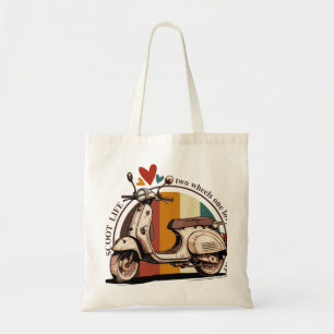 Scooter Life Boodschappentas Tote Bag