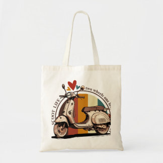 Scooter Life Boodschappentas Tote Bag