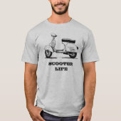 "Scooter Life" TShirt (Voorkant)