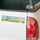 scooter love Bumpersticker (Op Truck)