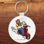Scooter Lovers Fan Club Sleutelhanger (Voorkant)