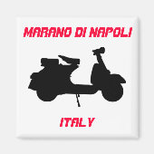 Scooter, Marano di Napoli, Italië Magneet (Voorkant)