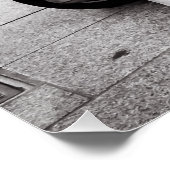  scooter | meisje op scooter Poster | Parijs (Hoek)