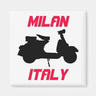 Scooter, Milaan, Italië Magneet