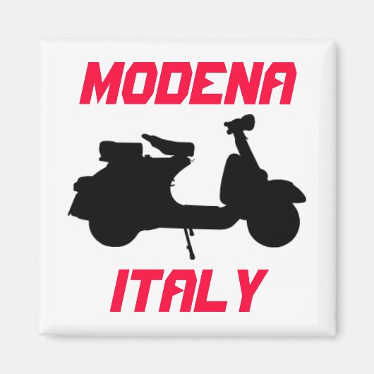 Scooter, Modena, Italië Magneet (Voorkant)