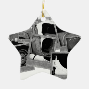 Scooter Montage Keramisch Ornament