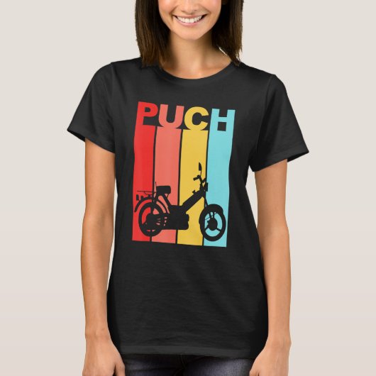 Scooter Moped Puch Maxi Scooter T-shirt (Voorkant)