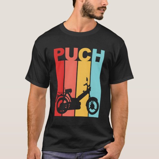 Scooter Moped Puch Maxi Scooter T-shirt (Voorkant)