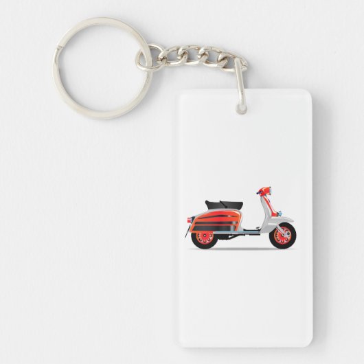Scooter Motorbike 60 Sleutelhanger (Voorkant)