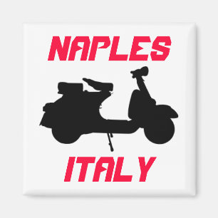 Scooter, Napels, Italië Magneet