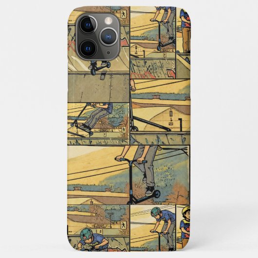 Scooter Oefening - Scooterrijder Case-Mate iPhone Case (Achterkant)