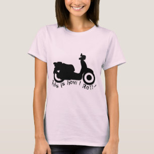 Scooter of E-Bike - Zo ben ik aan het rollen! T-shirt