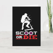 Scooter- of scooter-scooter kaart (Voorkant)