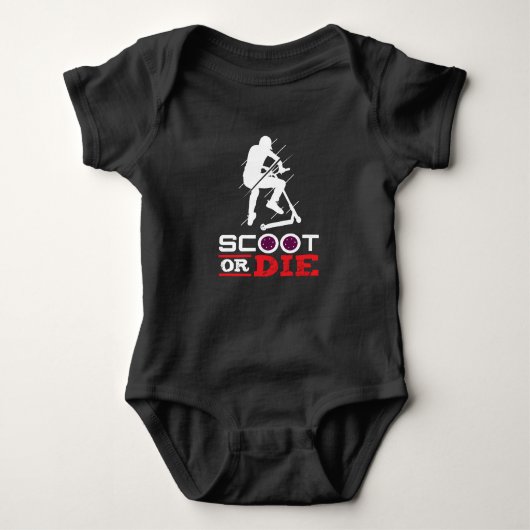 Scooter- of scooter-scooter romper (Voorkant)