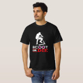 Scooter- of scooter-scooter t-shirt (Voorkant volledig)